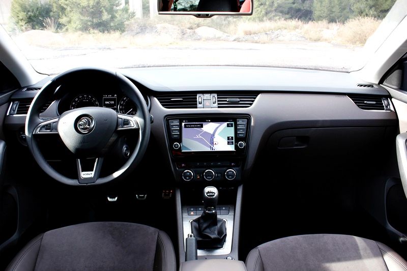 Interior Skoda Octavia Combi Scout